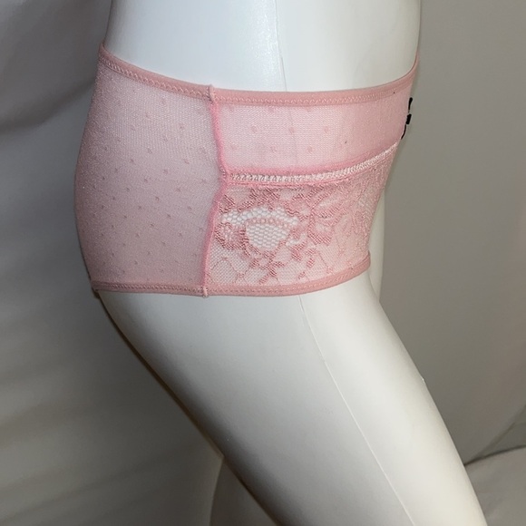 Victoria’s Secret Sexy Little Things pink mesh and lace panty - Picture 2 of 9
